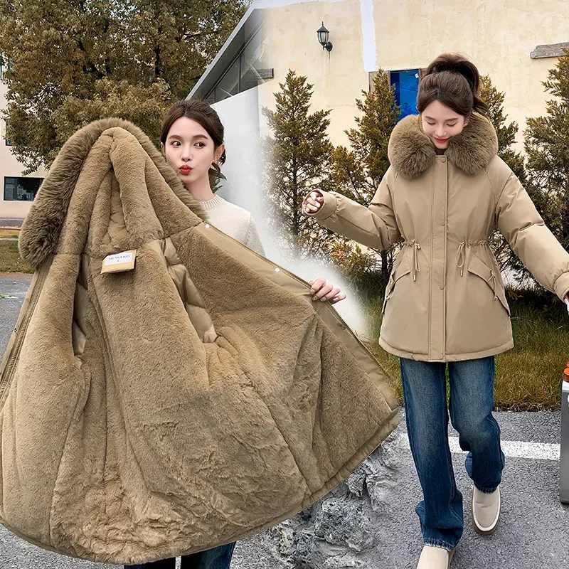 2024 Women's winter jacket Tooling Parkas Long sleeved hooded Cotton-padded Jacket student Parkas Woman Winter JacketSnow Wear
2024 Women's winter jacket Tooling Parkas Long sleeved hooded Cotton-padded Jacket student Parkas Woman Winter JacketSnow Wear