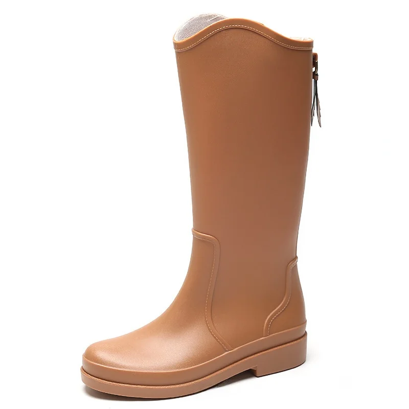 2025 New High-Tube Rain Boots Women's Work Sleeve Water Shoes Outdoor Wear Anti-Slip Waterproof Fashionable Rain Boots
2025 New High-Tube Rain Boots Women's Work Sleeve Water Shoes Outdoor Wear Anti-Slip Waterproof Fashionable Rain Boots