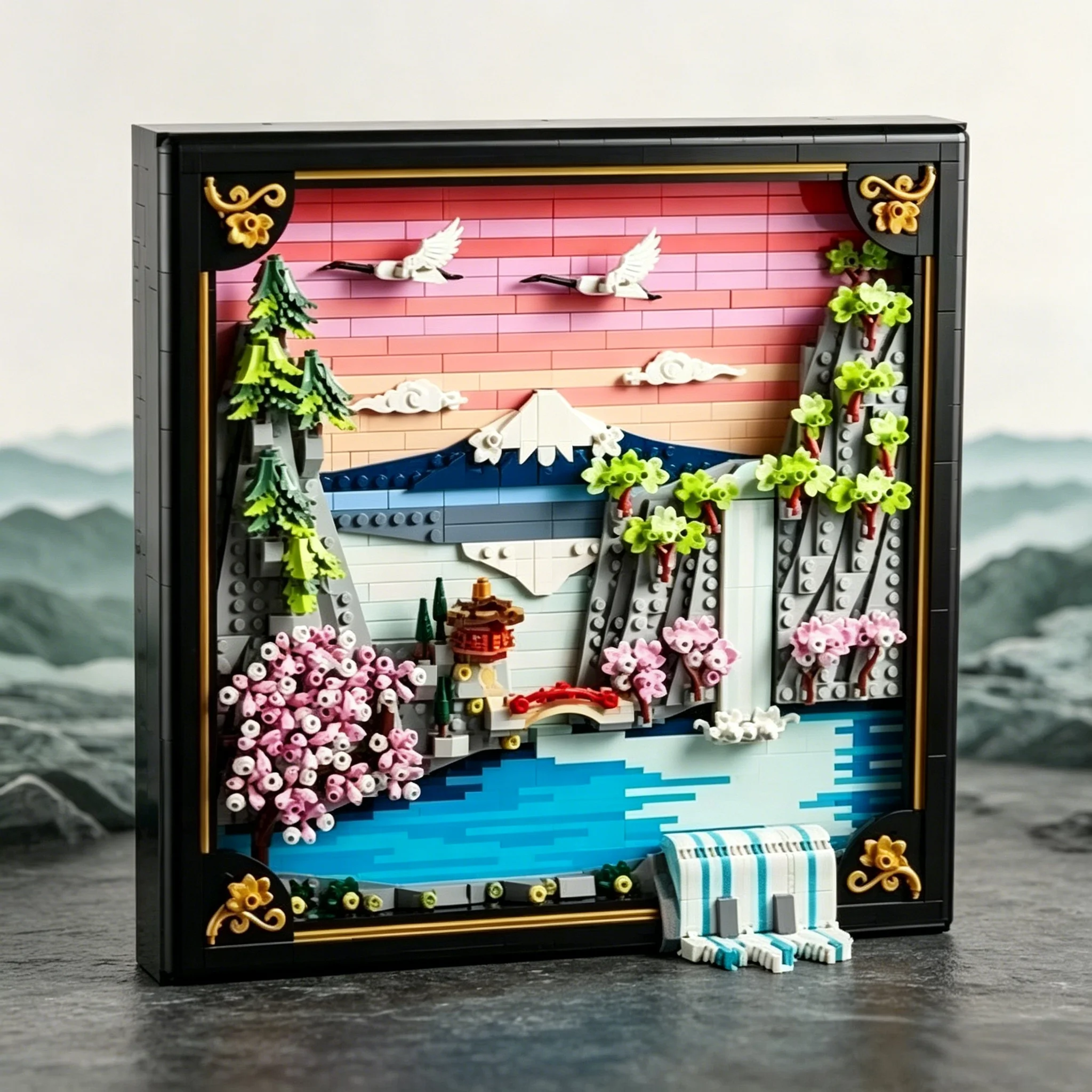 2026 Japanese Cherry blossom Garden building blocks 1892 pieces of pixelated model Christmas birthday gift toy decoration
2026 Japanese Cherry blossom Garden building blocks 1892 pieces of pixelated model Christmas birthday gift toy decoration