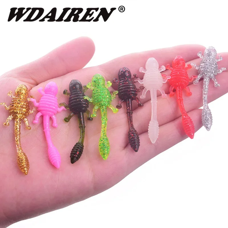 10 Pcs Fishing Lure Shad Soft Baits Wobblers Easy Luminous 5cm1.2g Jig Head Silicone Worm Pesca Fishing Tackle Accessories
10 Pcs Fishing Lure Shad Soft Baits Wobblers Easy Luminous 5cm1.2g Jig Head Silicone Worm Pesca Fishing Tackle Accessories