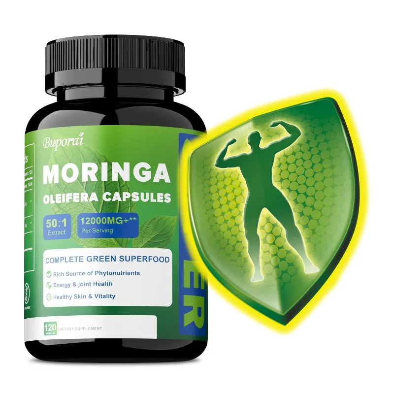 Moringa Capsules - Metabolism, Improve Sleep, Increase Satiety, Nourish Hair, Skin, and Nails, Promote Overall Health, Non-GMO
Moringa Capsules - Metabolism, Improve Sleep, Increase Satiety, Nourish Hair, Skin, and Nails, Promote Overall Health, Non-GMO