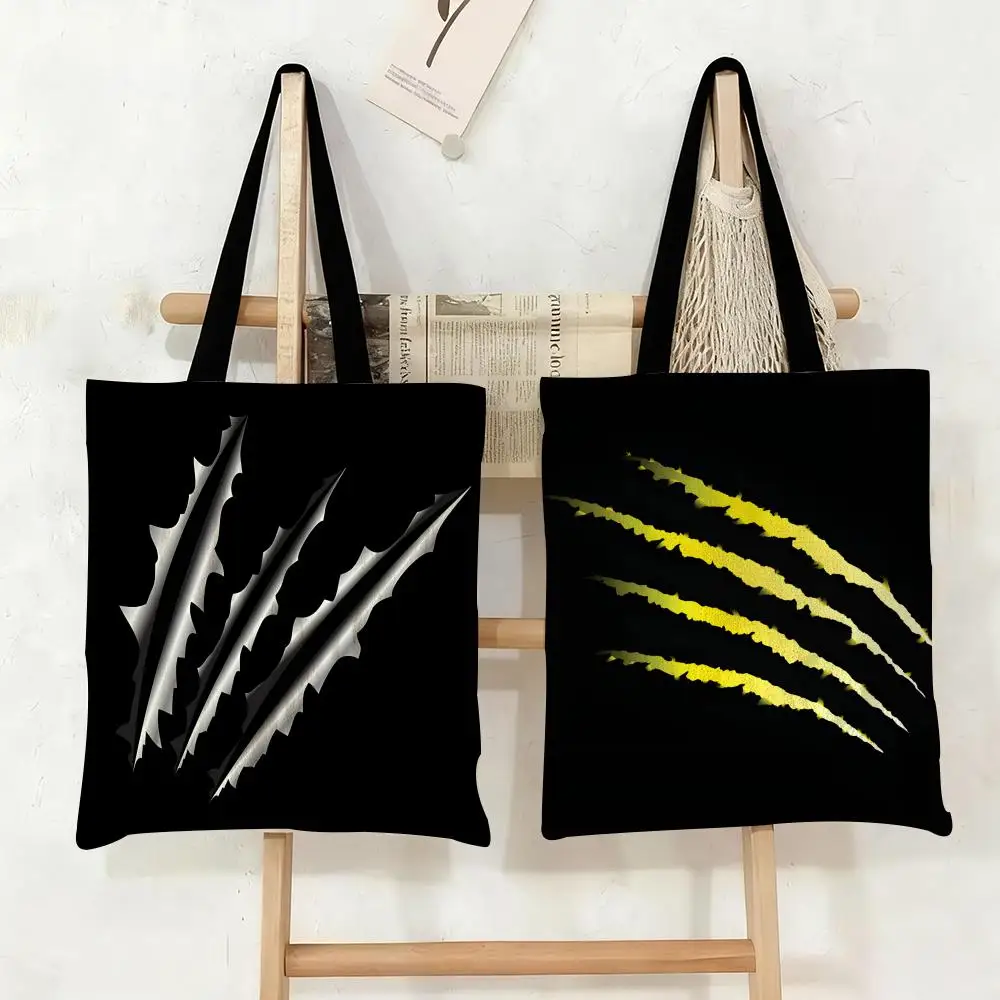 Ferocious Beasts Tear Storage Bags Canvas Tote Bag Large Capacity Double-Sided Print Reusable Shopping Bag Shoulder Bag
Ferocious Beasts Tear Storage Bags Canvas Tote Bag Large Capacity Double-Sided Print Reusable Shopping Bag Shoulder Bag