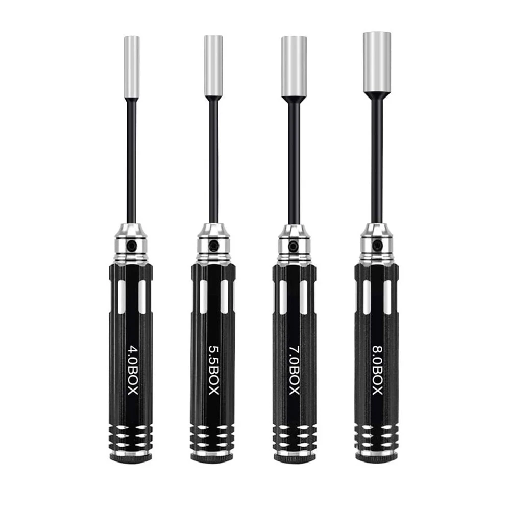 4pcs Hex Nut Driver Magnetic Socket Screwdriver For RC Aviation Model Hexagonal Screwdriver 4-8mm Model Tool Repair Hand Tools
4pcs Hex Nut Driver Magnetic Socket Screwdriver For RC Aviation Model Hexagonal Screwdriver 4-8mm Model Tool Repair Hand Tools