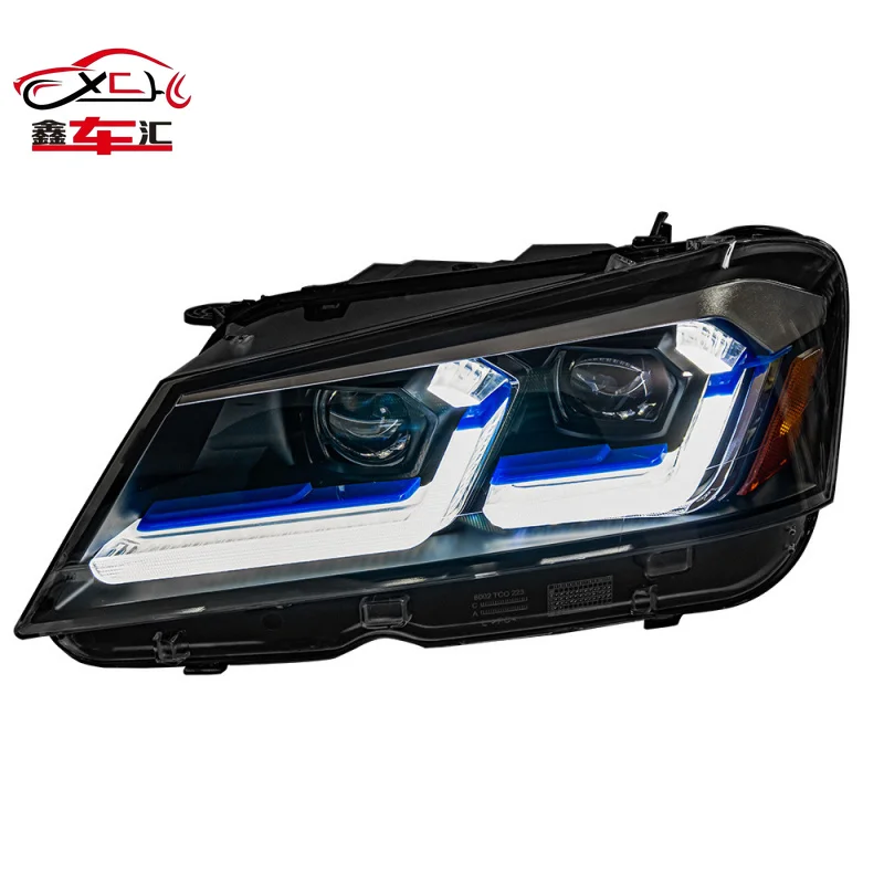 Suitable for upgrading the headlight assembly of 2010-2013 BMW X3 F25 with LED projector headlights and high/low beams.
Suitable for upgrading the headlight assembly of 2010-2013 BMW X3 F25 with LED projector headlights and high/low beams.