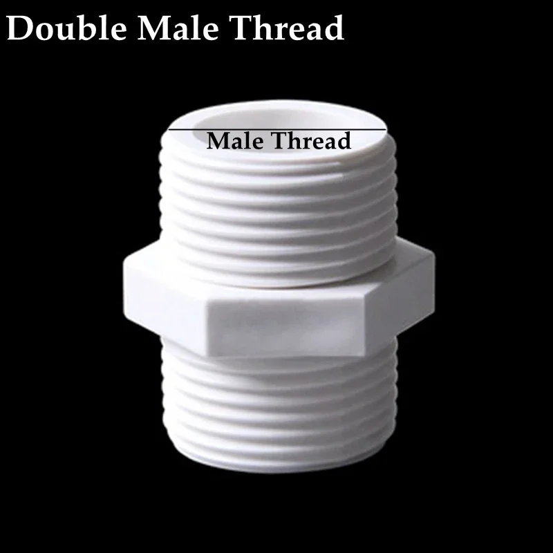 1Pcs PVC Male Adapter Water Pipe Fitting Double External Thread Straight Connector 20 25 32 40 50 63
1Pcs PVC Male Adapter Water Pipe Fitting Double External Thread Straight Connector 20 25 32 40 50 63