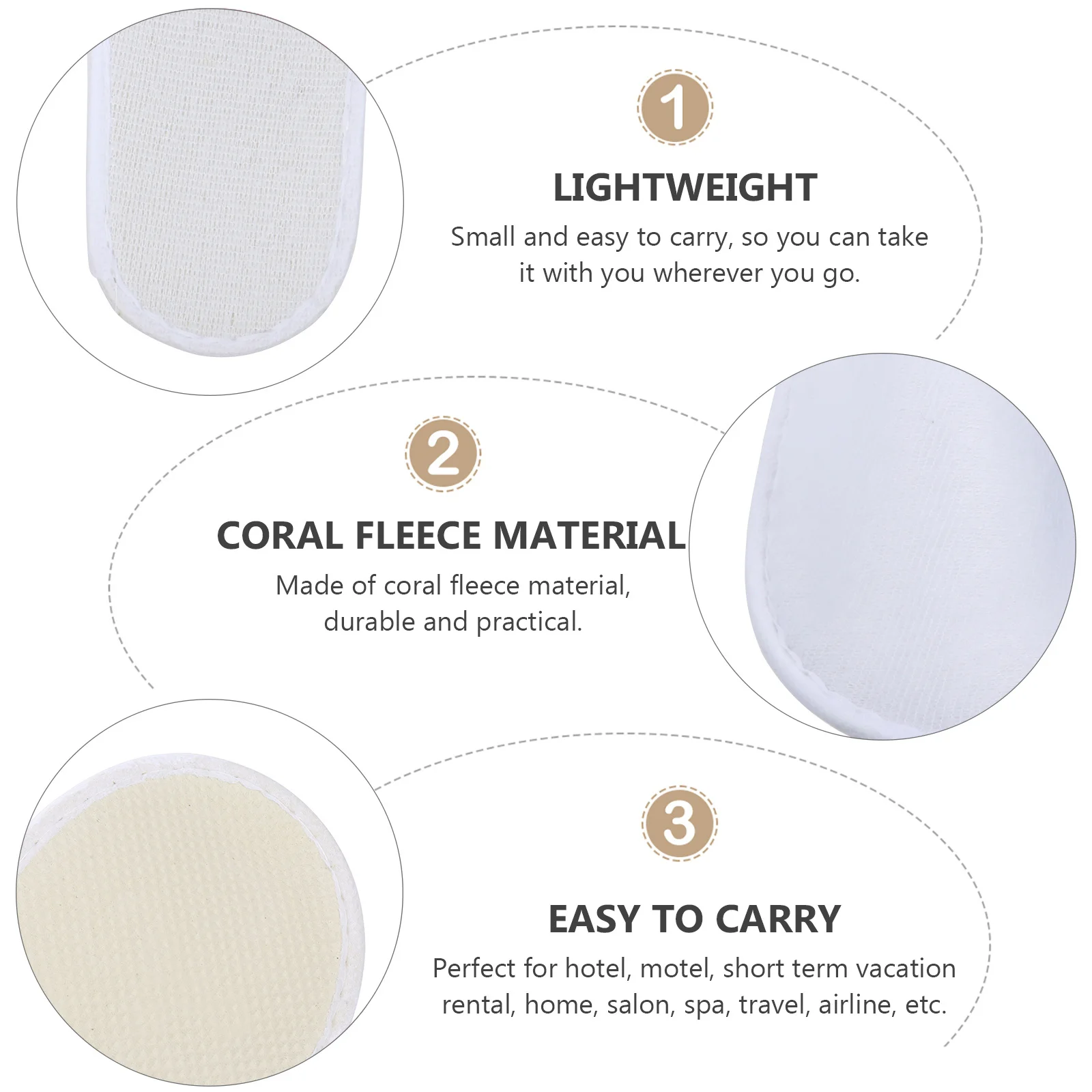 24Pairs Disposable Slippers Coral Fleece Non-Skid Hairdressing Slippers for Home Salon Spa Travel Beauty Use Lightweight
24Pairs Disposable Slippers Coral Fleece Non-Skid Hairdressing Slippers for Home Salon Spa Travel Beauty Use Lightweight