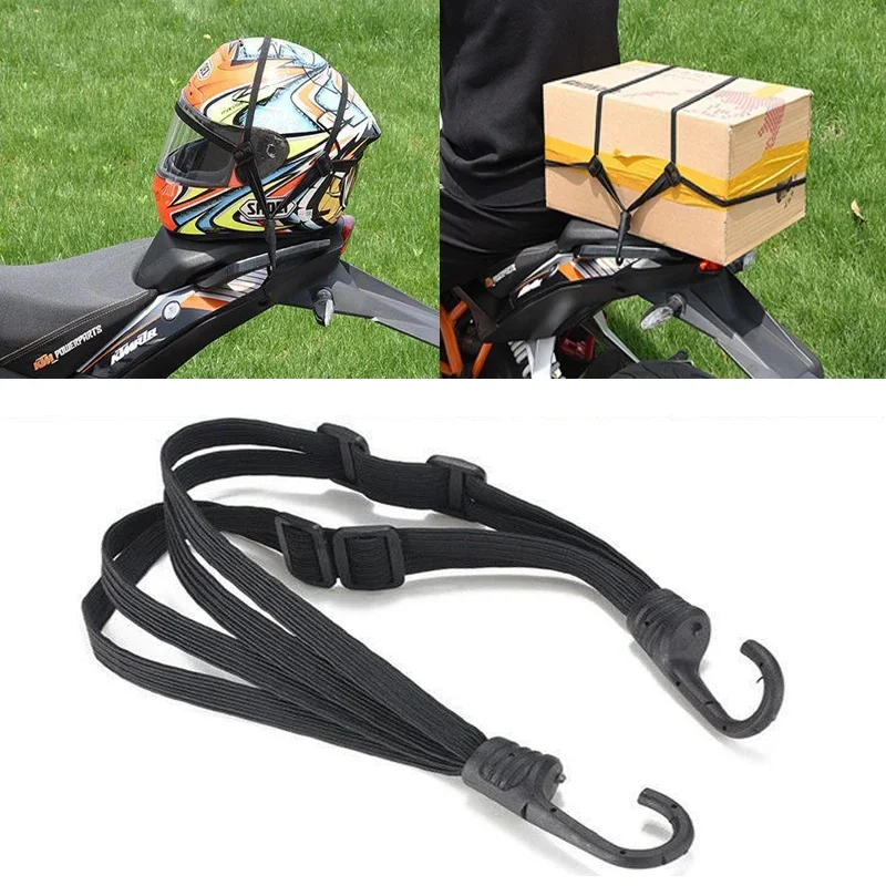 Universal 60CM Motorcycle Helmet Straps Moto Helmet Luggage Net Rope Retractable Elastic Rope Fixed Strap Motorcycle Accessories
Universal 60CM Motorcycle Helmet Straps Moto Helmet Luggage Net Rope Retractable Elastic Rope Fixed Strap Motorcycle Accessories