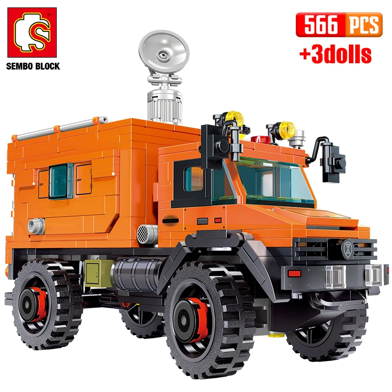 SEMBO BLOCK 566PCS City Space Rescue Heavy Truck Car Model Building Blocks DIY Figures Vehicle Bricks Toys for Children Gifts
SEMBO BLOCK 566PCS City Space Rescue Heavy Truck Car Model Building Blocks DIY Figures Vehicle Bricks Toys for Children Gifts