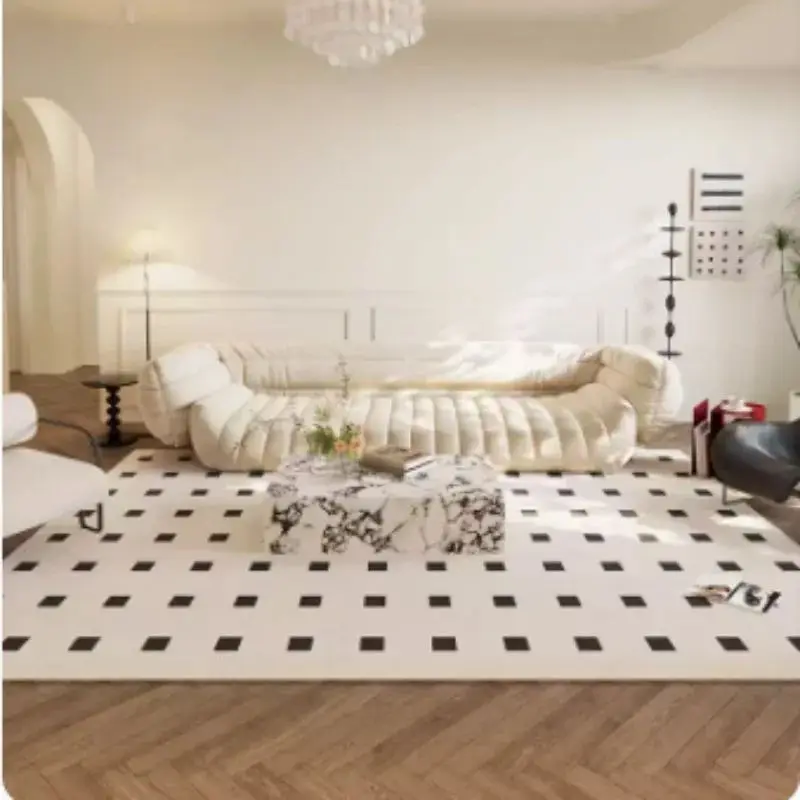 VIKAMA Crystal Velvet French Light Luxury Carpet Living Room Home Large Area Mat Bedroom Cloakroom Decorated Large Mats
VIKAMA Crystal Velvet French Light Luxury Carpet Living Room Home Large Area Mat Bedroom Cloakroom Decorated Large Mats