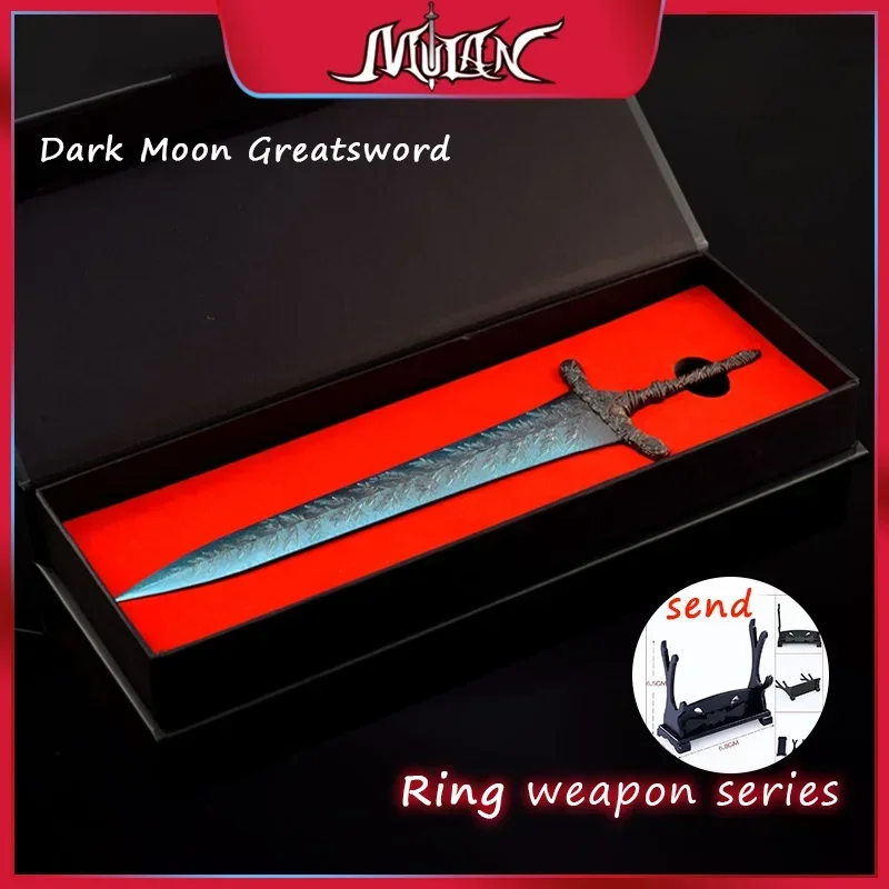 Eldenn Rings Weapon Dark Moon Geratsword All Size Hot Japanese Game Samurai Sword Metal Craft Model Real Steel Katana Toys Safe
Eldenn Rings Weapon Dark Moon Geratsword All Size Hot Japanese Game Samurai Sword Metal Craft Model Real Steel Katana Toys Safe