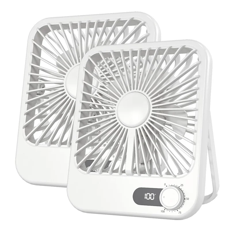 【OFF SHELF】Portable-100 Speed Wind Adjustable Rechargeable Fan 2 Pack-Portable, Mini Silent Battery-Powered Personal Desktop Fan
【OFF SHELF】Portable-100 Speed Wind Adjustable Rechargeable Fan 2 Pack-Portable, Mini Silent Battery-Powered Personal Desktop Fan