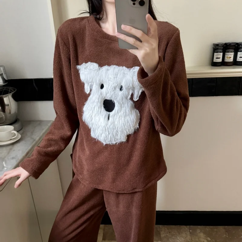 Pajama Sets Embroidered Wedding Women Rayon Loungewear Thicken Fabric Three Quarter Sleeve Button Front Ankle Length Autumn 2026
Pajama Sets Embroidered Wedding Women Rayon Loungewear Thicken Fabric Three Quarter Sleeve Button Front Ankle Length Autumn 2026