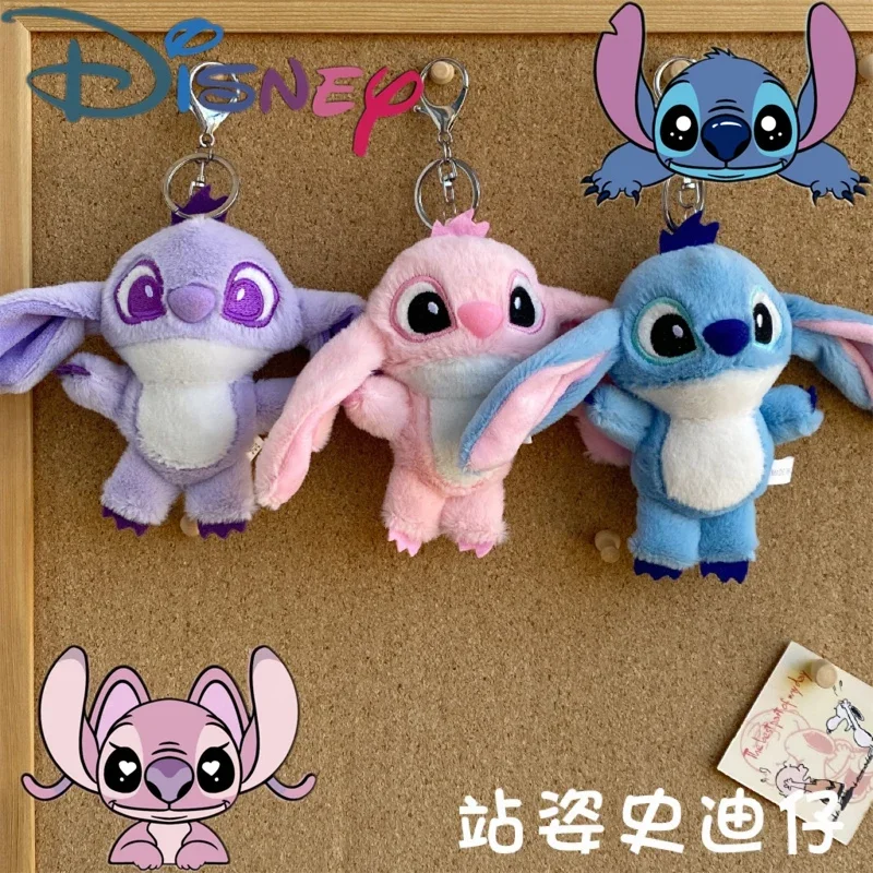 Disney Anime Stitch Plush Doll Keychain Creative Cartoon Pendant Bag Backpack Decoration Key Chain for Children's Birthday Gifts
Disney Anime Stitch Plush Doll Keychain Creative Cartoon Pendant Bag Backpack Decoration Key Chain for Children's Birthday Gifts