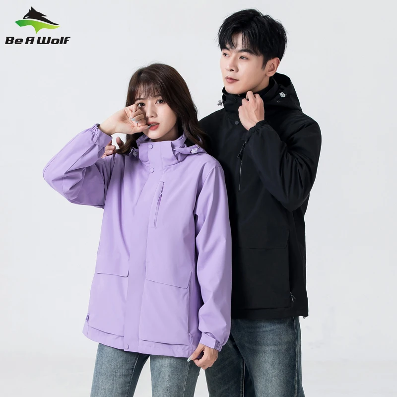2022 Outdoor Hiking Jacket Waterproof Jacket Men Couples Jackets Detachable Warm Inner 3-in-1 Women Mountain Winter Clothes
2022 Outdoor Hiking Jacket Waterproof Jacket Men Couples Jackets Detachable Warm Inner 3-in-1 Women Mountain Winter Clothes