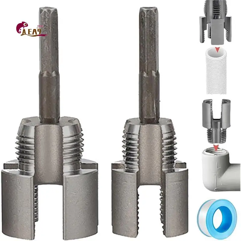 AEA9-Pipe Threading Tool, Integrated Internal & External Pipe Threading Tool, Pipe Threader Kit For 1/2Inch & 3/4Inch Pipe
AEA9-Pipe Threading Tool, Integrated Internal & External Pipe Threading Tool, Pipe Threader Kit For 1/2Inch & 3/4Inch Pipe