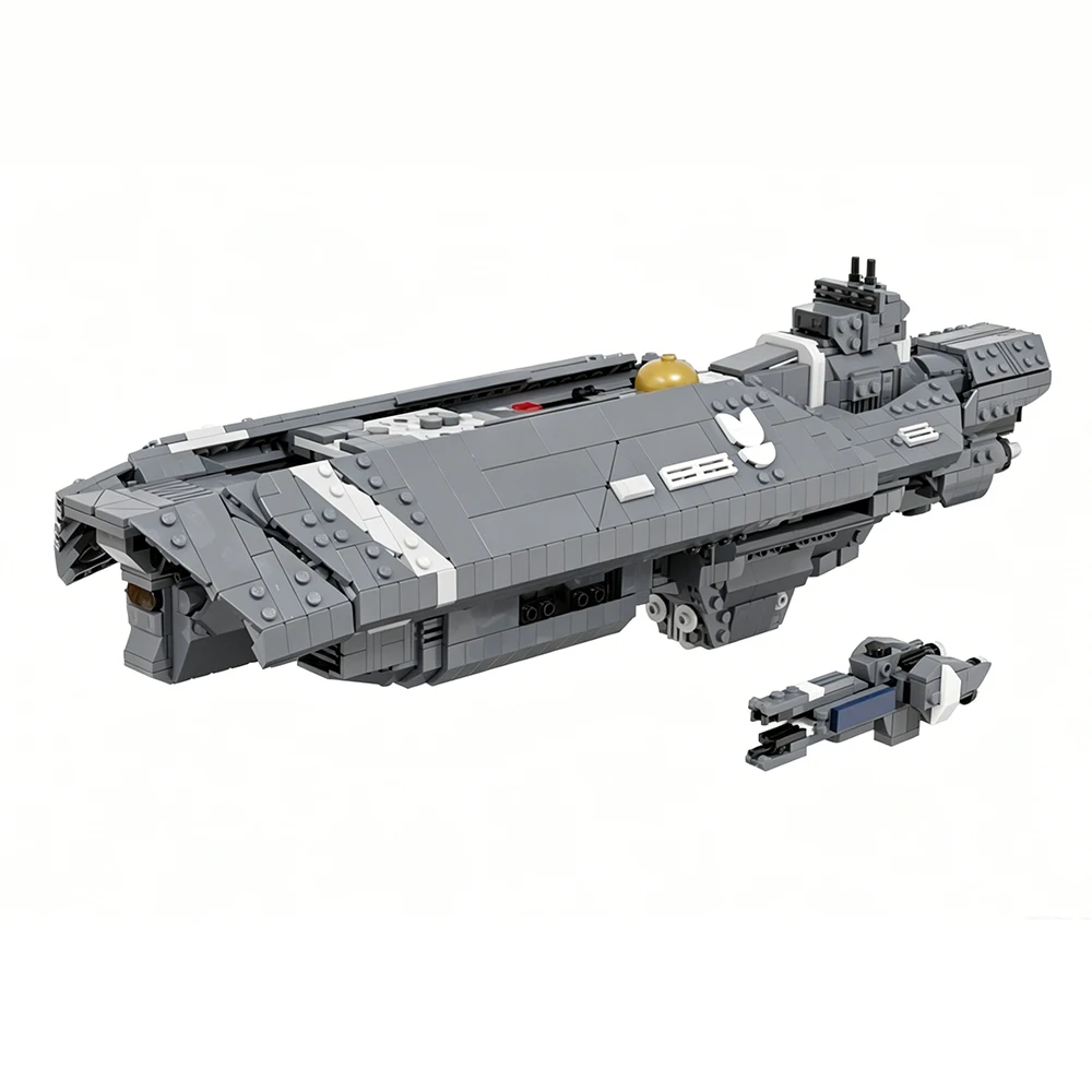 New MOC Spaceship Series 1:4775 Assault Cruiser Model Building Blocks DIY Modular Tech Assembly Toy for Boys Collectible Gift
New MOC Spaceship Series 1:4775 Assault Cruiser Model Building Blocks DIY Modular Tech Assembly Toy for Boys Collectible Gift