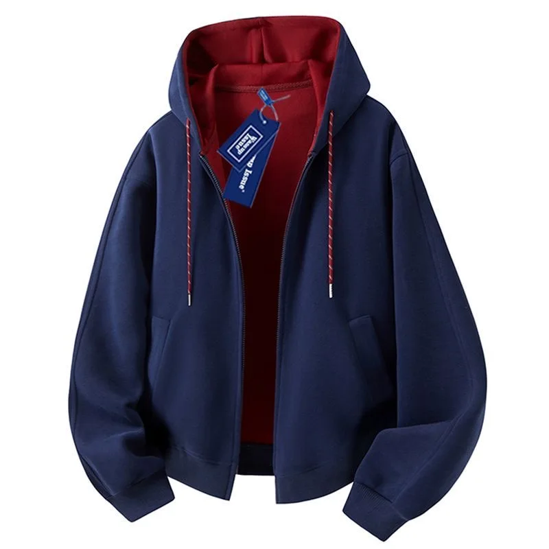 Осень и весна, новая модная тенденция, американская винтажная спортивная толстовка с капюшоном, мужская повседневная свободная верхняя одежда больших размеров высокого качества, M-5XL
Осень и весна, новая модная тенденция, американская винтажная спортивная толстовка с капюшоном, мужская повседневная свободная верхняя одежда больших размеров высокого качества, M-5XL