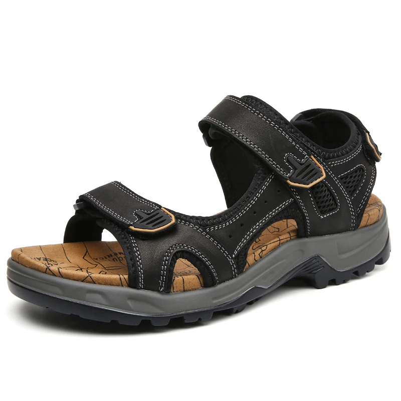 2025 Summer Leisure Men Shoes Beach Sandals High Quality Genuine Leather Sandals Soft Men's Shoes Size 38-48 Botas Para Hombre
2025 Summer Leisure Men Shoes Beach Sandals High Quality Genuine Leather Sandals Soft Men's Shoes Size 38-48 Botas Para Hombre