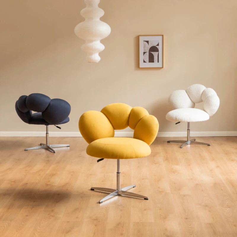 Leisure chair Modern study Leisure sofa chair Bedroom lift rotating dressing makeup chair
Leisure chair Modern study Leisure sofa chair Bedroom lift rotating dressing makeup chair