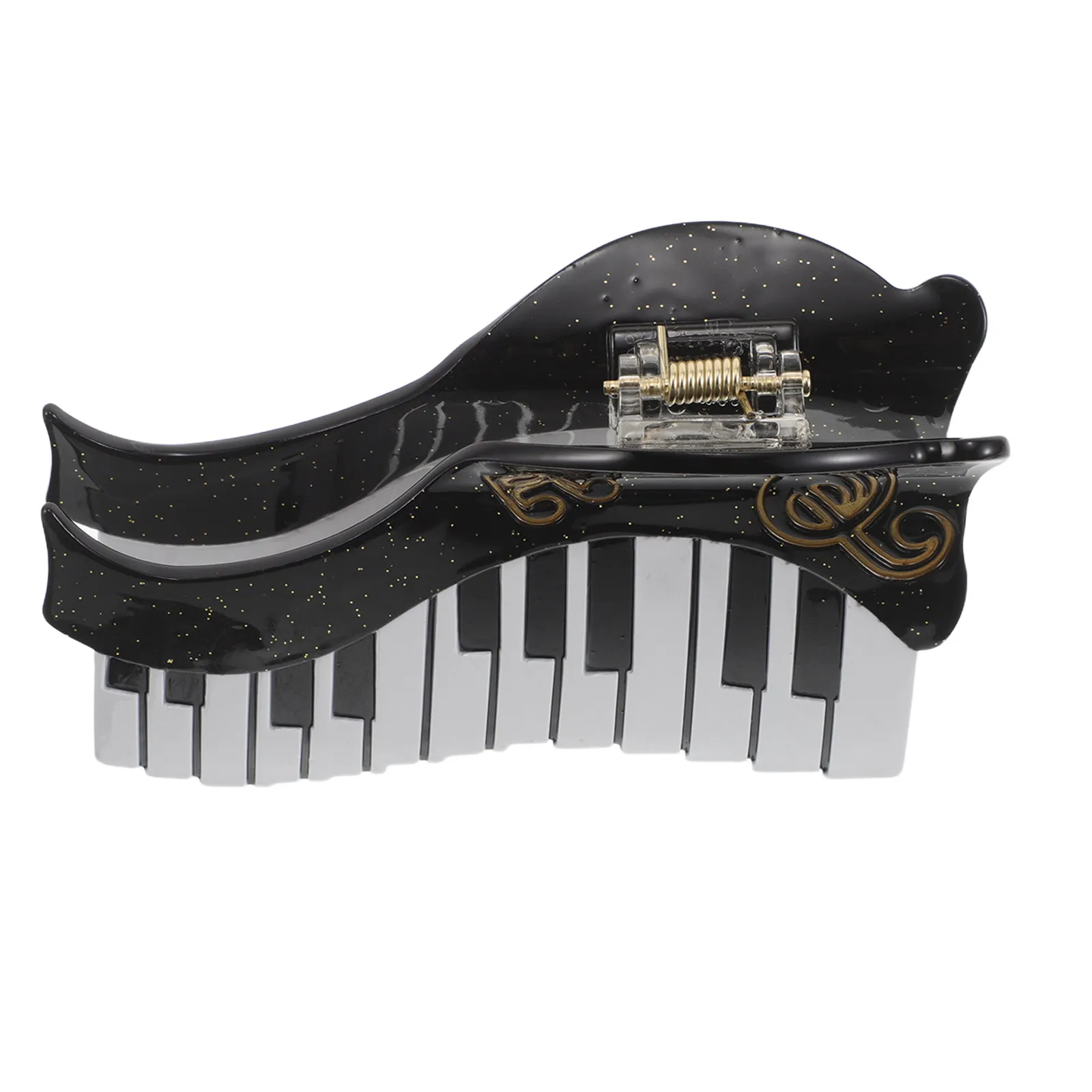 Piano Wave Design Music Hair Claw Clip Acetate Barrette Claw Clip for Thick Curly Long Hair Non Slip Updo Festival Concert
Piano Wave Design Music Hair Claw Clip Acetate Barrette Claw Clip for Thick Curly Long Hair Non Slip Updo Festival Concert