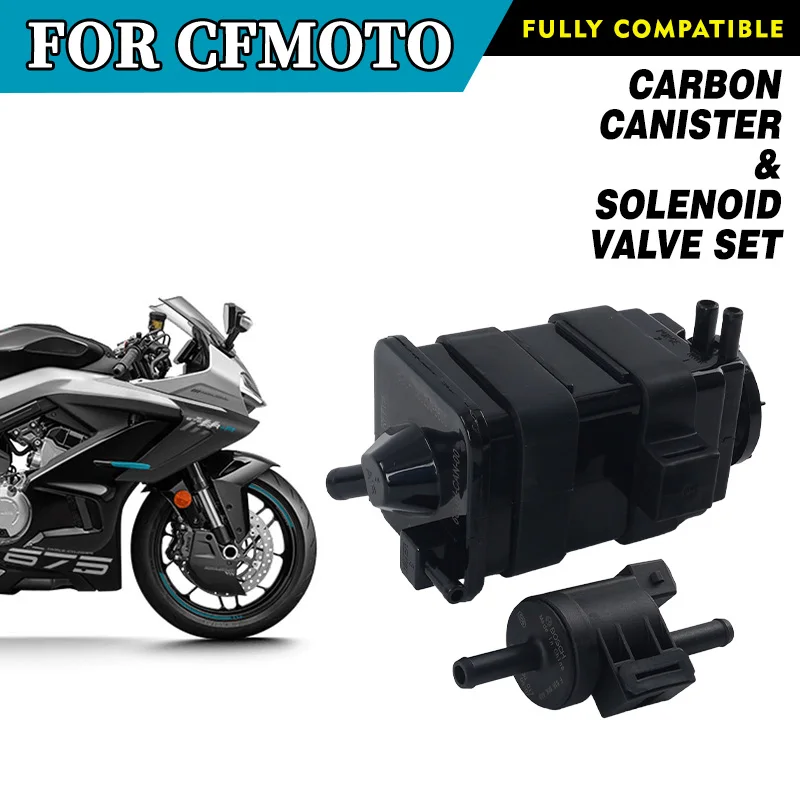 For CFMOTO 675SR-R Carbon Canister & Solenoid Valve Set 675 SR SRS675 CF675SR CF650-10 Motorcycle Accessories Original Parts
For CFMOTO 675SR-R Carbon Canister & Solenoid Valve Set 675 SR SRS675 CF675SR CF650-10 Motorcycle Accessories Original Parts