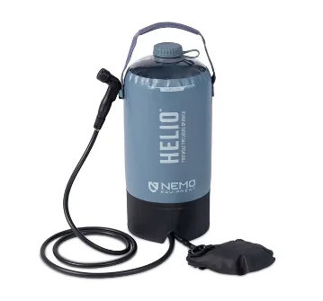 Helio Pressure ShowerPressure shower ensures 5 - 7 minutes of uninterrupted shower time on camping trips
Helio Pressure ShowerPressure shower ensures 5 - 7 minutes of uninterrupted shower time on camping trips