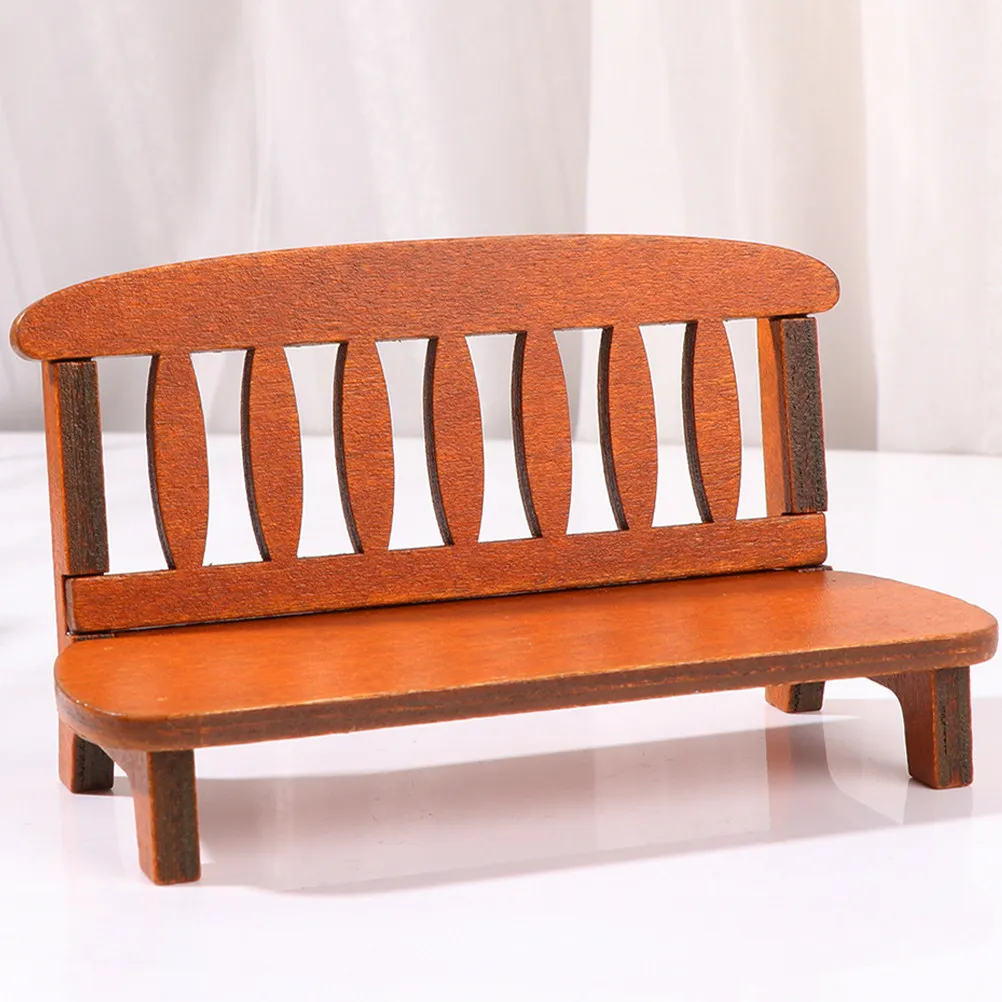 2Pcs Miniature Bench Wood Craft Decor Vintage Design for Micro Landscape Miniature House Furniture Photography Prop Set
2Pcs Miniature Bench Wood Craft Decor Vintage Design for Micro Landscape Miniature House Furniture Photography Prop Set