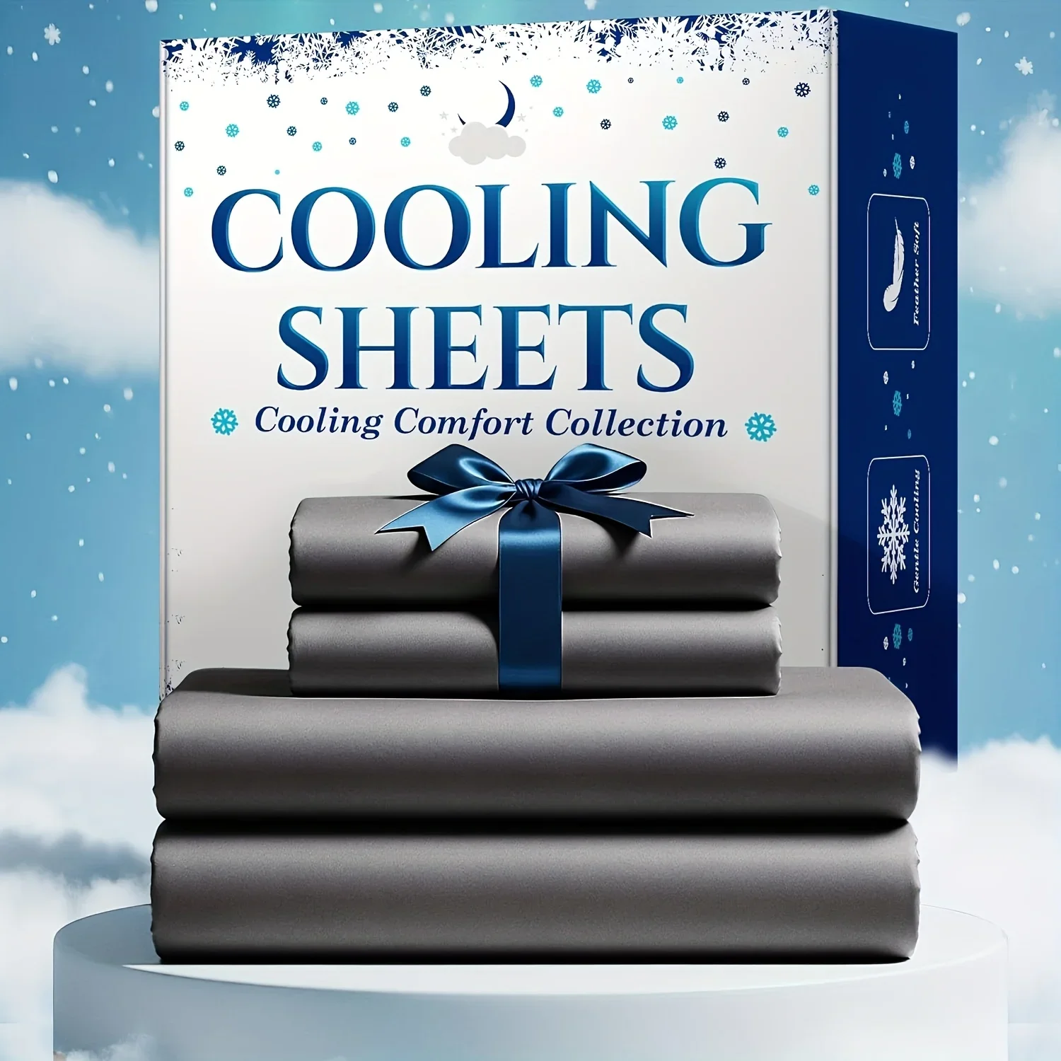 4pcs Cooling Bamboo Bed Sheet Set, 2000 TC, Deep Pocket 16", Luxury Soft, Wrinkle & Shrink Resistant, Fitted + Flat+Pillowcases
4pcs Cooling Bamboo Bed Sheet Set, 2000 TC, Deep Pocket 16", Luxury Soft, Wrinkle & Shrink Resistant, Fitted + Flat+Pillowcases