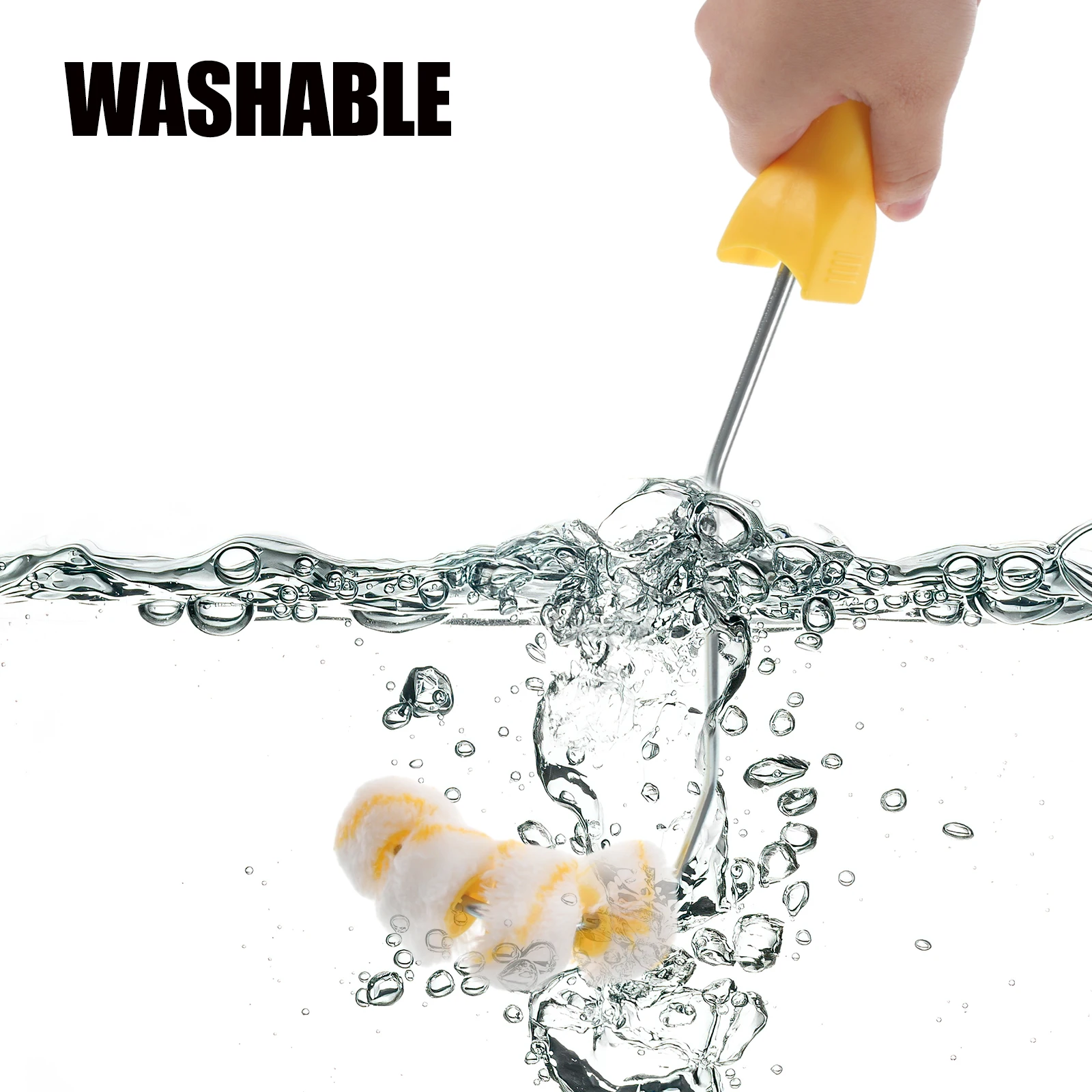 4 PCS Pipe Set Heavy Duty 4 Wheel Curved Yellow Lightweight Ergonomic Handle for Hose Coating Painting Tube 
4 PCS Pipe Set Heavy Duty 4 Wheel Curved Yellow Lightweight Ergonomic Handle for Hose Coating Painting Tube