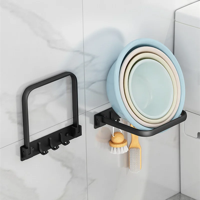 1Pc Towel Hanger Robe Hooks Folding Nail Free Installation Kitchen Wall Hooks Washbasin Holder for Bathroom Accessories
1Pc Towel Hanger Robe Hooks Folding Nail Free Installation Kitchen Wall Hooks Washbasin Holder for Bathroom Accessories