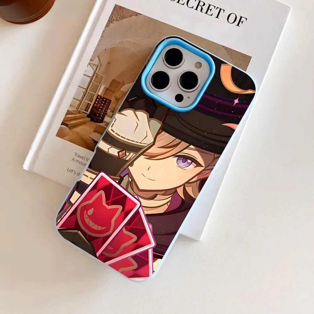 Game GI Lyney Phone Case for iPhone 17 16 15 14 13 12 11 Air Pro Max Plus Jelly Double layer Light Blue Cover
Game GI Lyney Phone Case for iPhone 17 16 15 14 13 12 11 Air Pro Max Plus Jelly Double layer Light Blue Cover