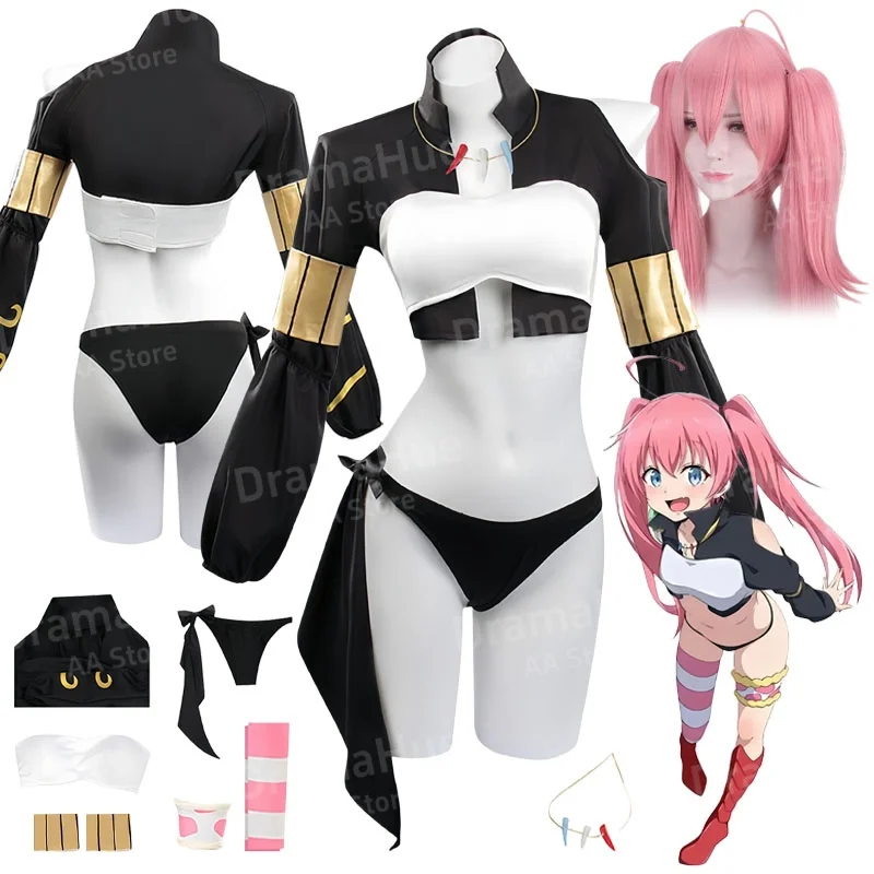 Anime Milim Nava Cosplay Costumes That Time I Got Reincarnated As A Slime Cosplay Tops Underwear Coat Halloween Cos Adult Women
Anime Milim Nava Cosplay Costumes That Time I Got Reincarnated As A Slime Cosplay Tops Underwear Coat Halloween Cos Adult Women