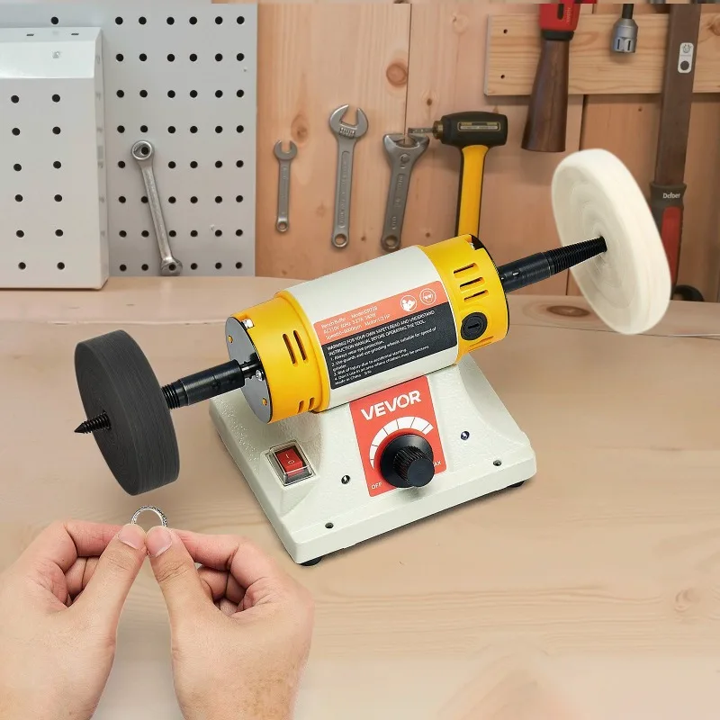 Настольный буферный полировщик мощностью 1/2 л.с. от 0 до 8000 об/мин с колесами 3 и 4 дюйма
Настольный буферный полировщик мощностью 1/2 л.с. от 0 до 8000 об/мин с колесами 3 и 4 дюйма