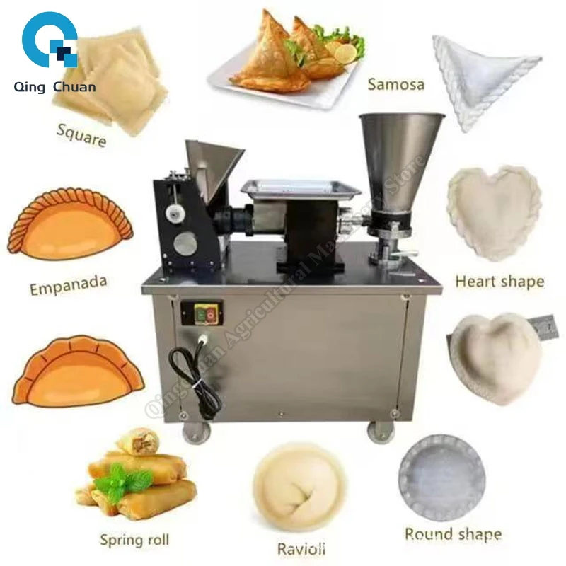 Full-automatic Dumpling Molding Machine 3600 pieces/hour Commercial Empanada Gyoza Russia Ravioli Pierogi Dumpling Machine
Full-automatic Dumpling Molding Machine 3600 pieces/hour Commercial Empanada Gyoza Russia Ravioli Pierogi Dumpling Machine