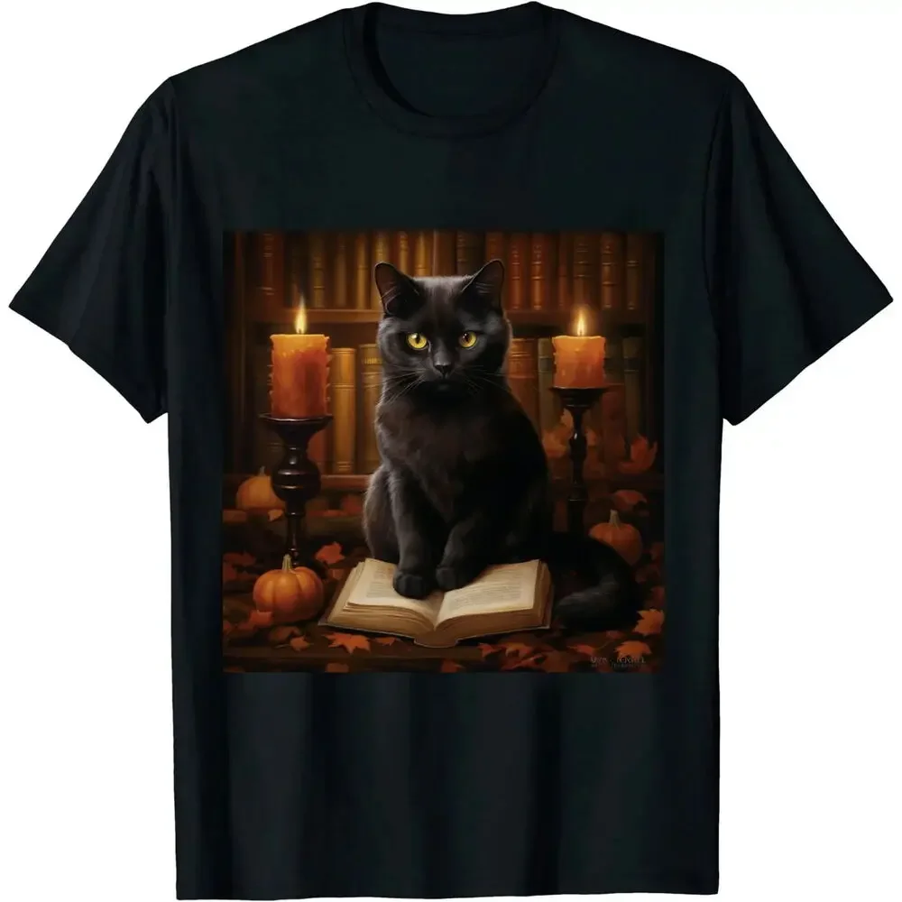 GusseaK Cat In The Library, Cat Lover, Vintage Halloween T-Shirt For Men Clothing Women Tees Unisex Summer Short Sleeve
GusseaK Cat In The Library, Cat Lover, Vintage Halloween T-Shirt For Men Clothing Women Tees Unisex Summer Short Sleeve