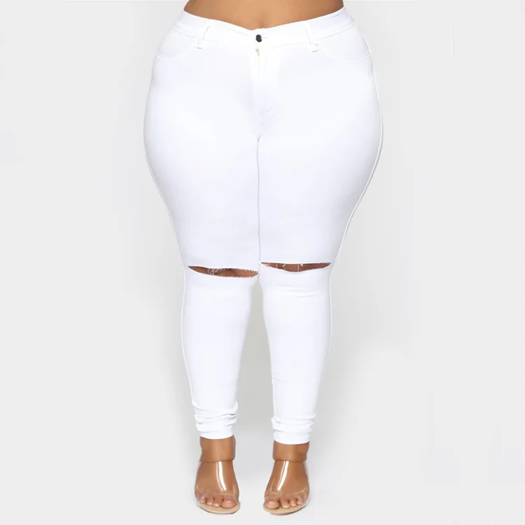 Fashion Casual Street Style Ripped Denim Trousers Ladies Jeans Women's Clothing
Fashion Casual Street Style Ripped Denim Trousers Ladies Jeans Women's Clothing