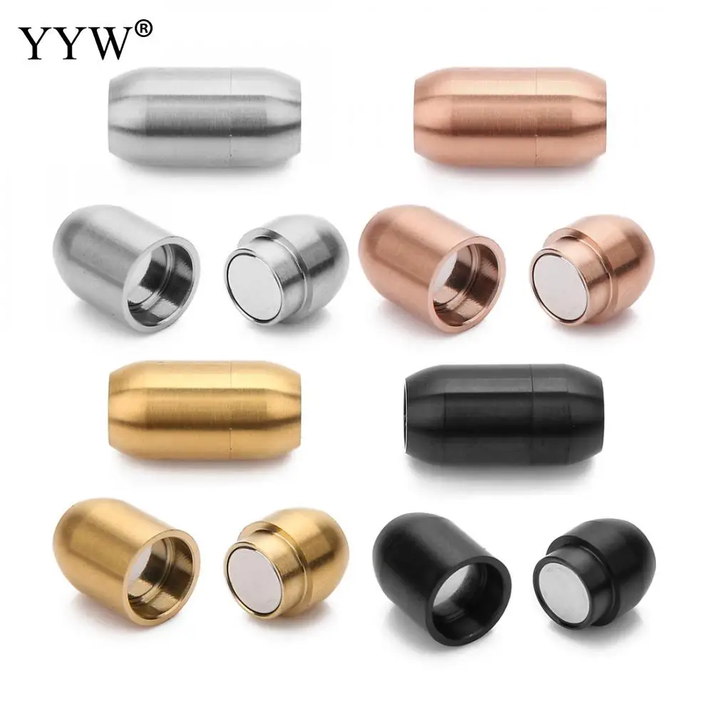 5pcs/Lot Stainless Steel Magnetic Clasps End Hole 3/4/5/6/8mm For Leather Cord Buckle Bracelet DIY Connectors Jewelry Making
5pcs/Lot Stainless Steel Magnetic Clasps End Hole 3/4/5/6/8mm For Leather Cord Buckle Bracelet DIY Connectors Jewelry Making