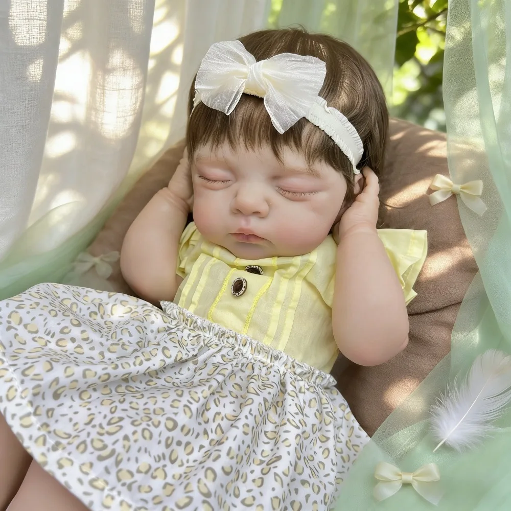 BZDOLL 48CM 3D-Paint & Visible Veins Lovely Full Vinyl Baby Doll, Handmade Birthday Collectible Doll
BZDOLL 48CM 3D-Paint & Visible Veins Lovely Full Vinyl Baby Doll, Handmade Birthday Collectible Doll