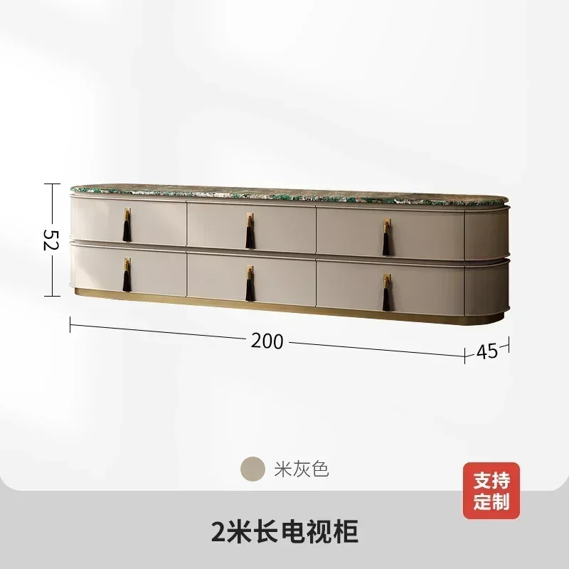Light luxury TV cabinet large apartment marble living room fashionable modern Italian end floor cabinet coffee table combination
Light luxury TV cabinet large apartment marble living room fashionable modern Italian end floor cabinet coffee table combination