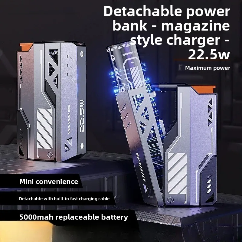 High-quality 10000mAh 22.5W PowerBank Fast Charging Wireless Portable Charger Removable Replaceable External Battery for IPhone
High-quality 10000mAh 22.5W PowerBank Fast Charging Wireless Portable Charger Removable Replaceable External Battery for IPhone