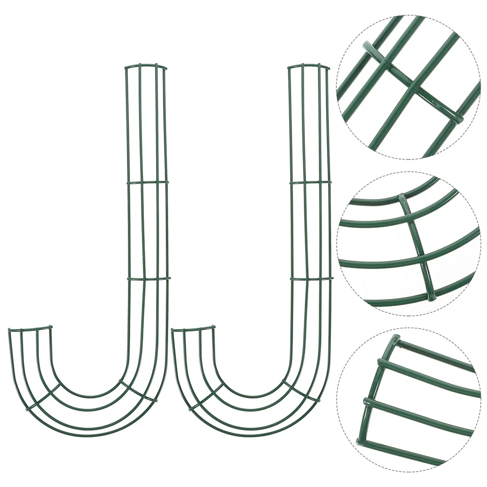3Pcs Christmas Iron Wreath Candy Cane Shaped Metal Frame J Letter Design for Holiday Decor DIY Floral Arrangement Supplies
3Pcs Christmas Iron Wreath Candy Cane Shaped Metal Frame J Letter Design for Holiday Decor DIY Floral Arrangement Supplies