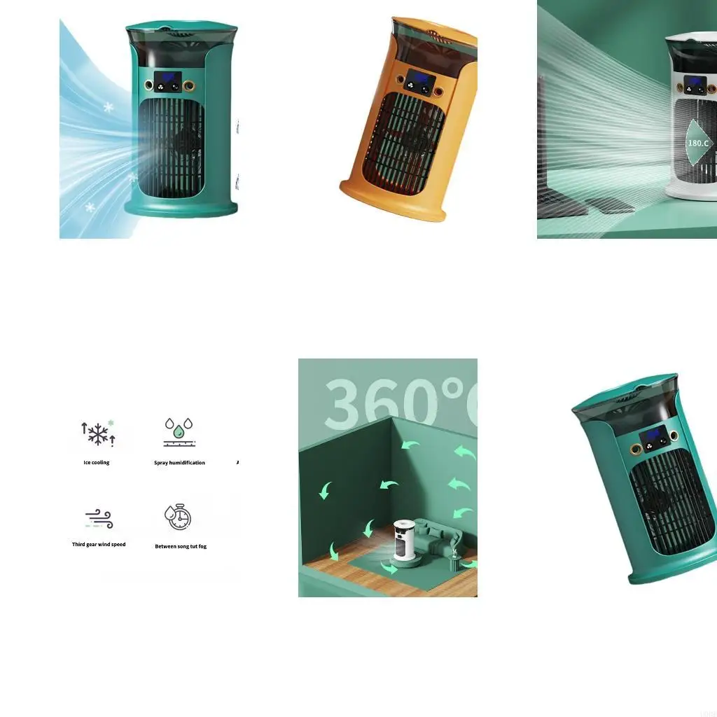 Small Portable Air Conditioning USB Charging Desktop Cooling Machine 3 Speeds Evaporative Windowless for Own Use
Small Portable Air Conditioning USB Charging Desktop Cooling Machine 3 Speeds Evaporative Windowless for Own Use