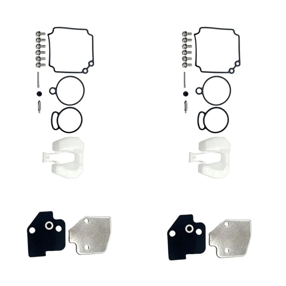 2 Pack Carburetor Repair Kit for 40HP 50HP Outboard Motor Compatible with Part For 3C8-87122-1 and For 3C8871222M
2 Pack Carburetor Repair Kit for 40HP 50HP Outboard Motor Compatible with Part For 3C8-87122-1 and For 3C8871222M