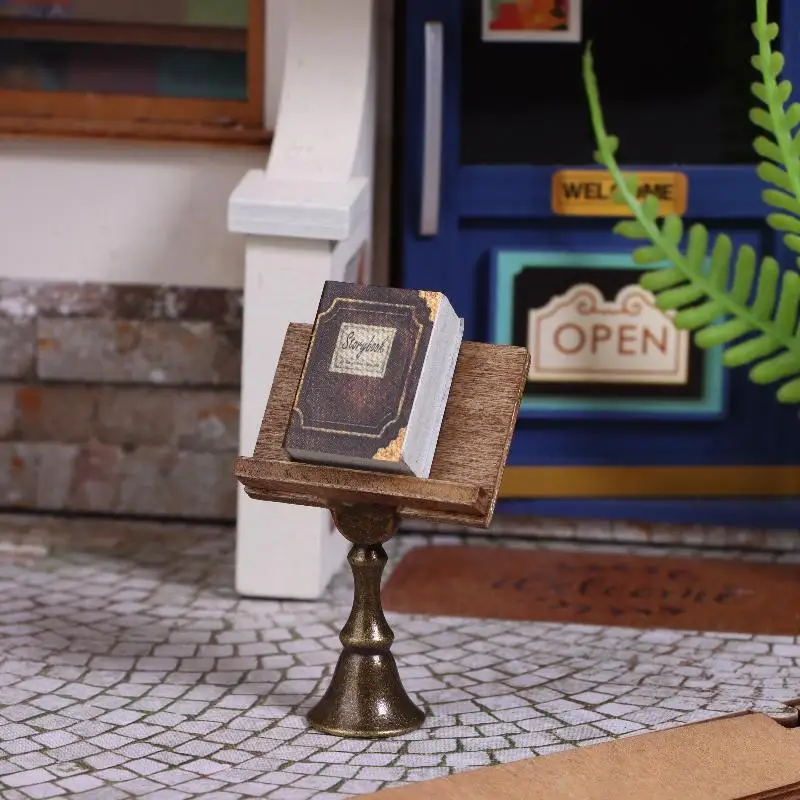1:12 Dollhouse Mini Magic Book Stand - Enchanted Bookrest with Prop, Wizard's Study Centerpiece for Fantasy Scene Dioramas
1:12 Dollhouse Mini Magic Book Stand - Enchanted Bookrest with Prop, Wizard's Study Centerpiece for Fantasy Scene Dioramas