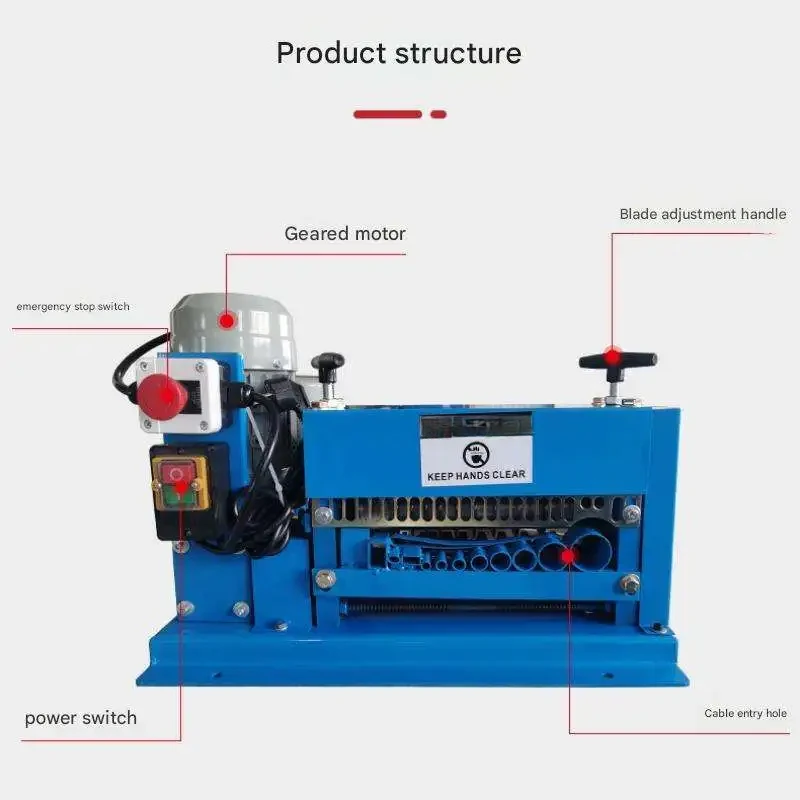 Hot Sale Procsing Cle Peeling And Scrap Recycling Equipment Copper Wire Stripping Reclaiming Hine
Hot Sale Procsing Cle Peeling And Scrap Recycling Equipment Copper Wire Stripping Reclaiming Hine