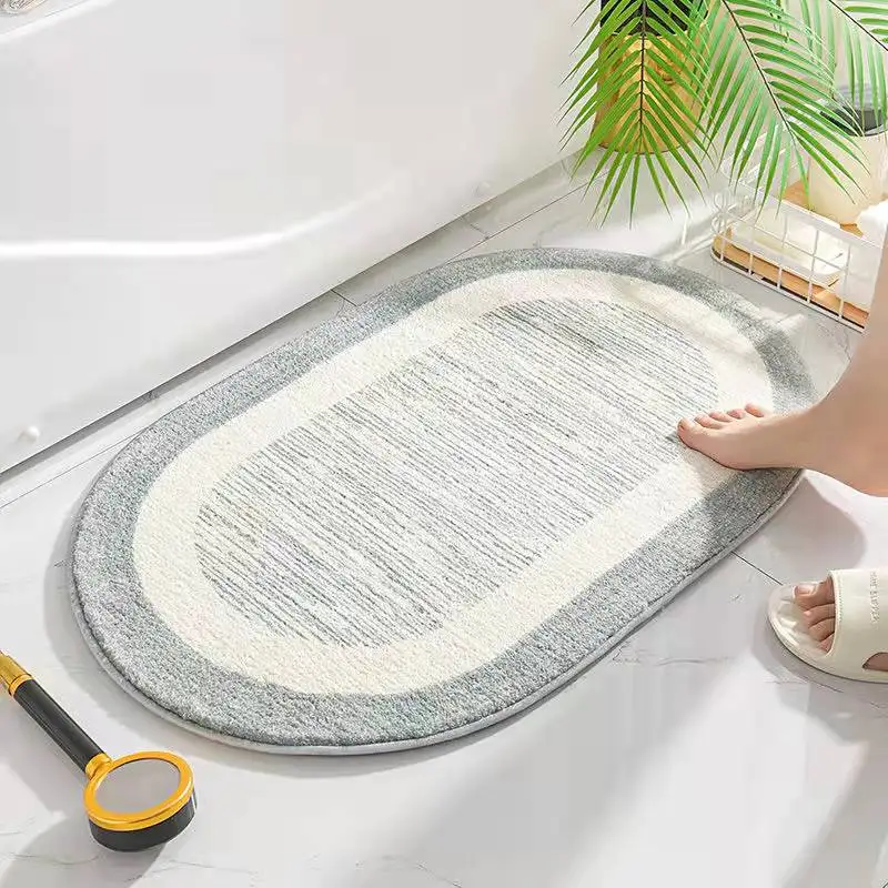 Simple Modern Absorbent Non-slip Carpet Soft Thick Odorless Household Toilet Bedroom Bathroom Floor Mat
Simple Modern Absorbent Non-slip Carpet Soft Thick Odorless Household Toilet Bedroom Bathroom Floor Mat