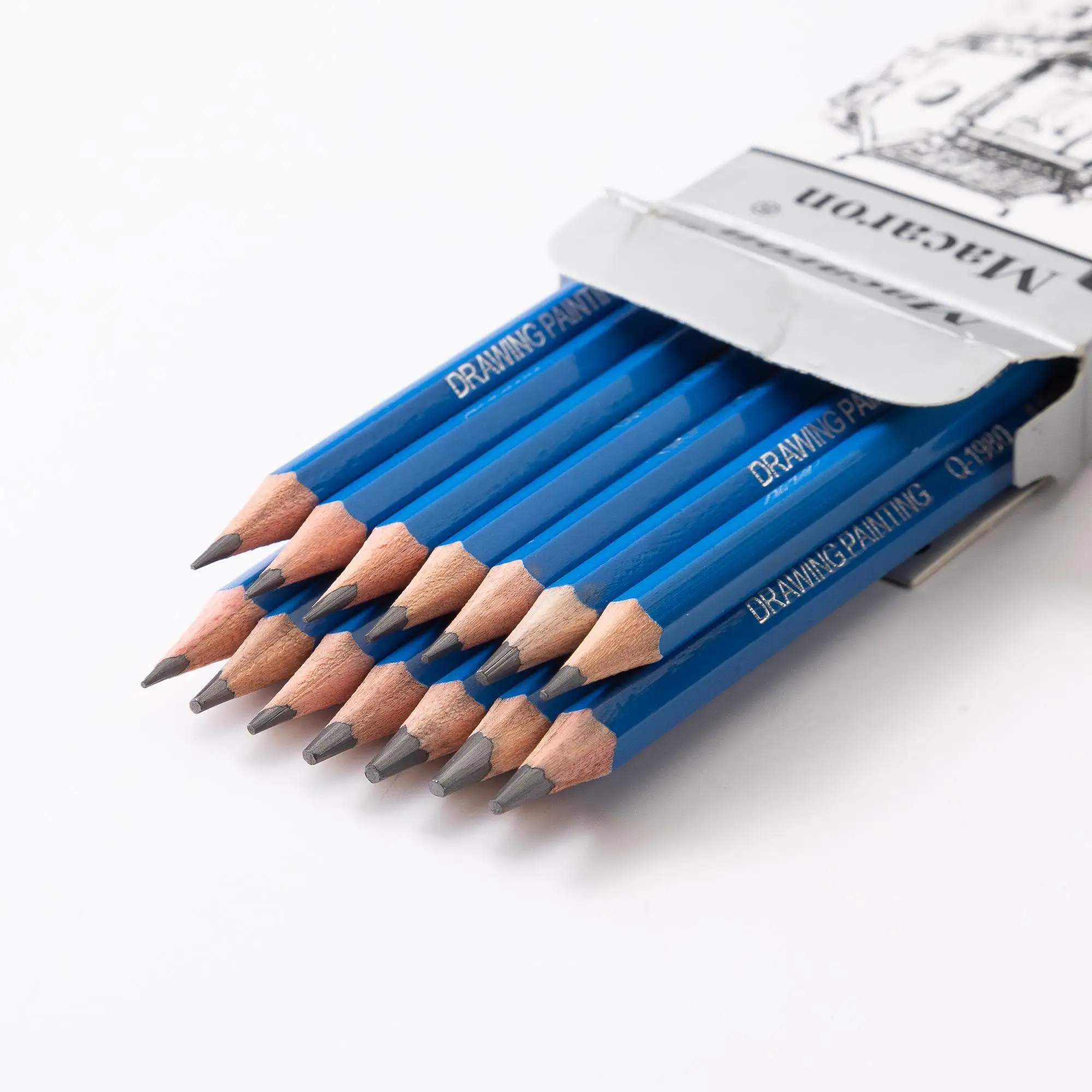 14Pcs/set Professional Sketching Pencil F/H-8B Black Graphite Pencil for Drawing and Sketching Student Stationery Art Supplies
14Pcs/set Professional Sketching Pencil F/H-8B Black Graphite Pencil for Drawing and Sketching Student Stationery Art Supplies