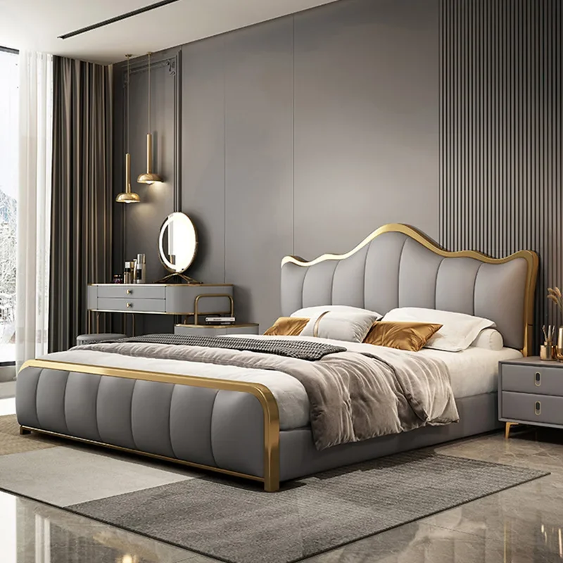 Bedroom Queen Bed Children Loft Castle Double Loft Storage Luxury Soft Girls Comfortable Full Bed Cheap Muebles Home Furniture
Bedroom Queen Bed Children Loft Castle Double Loft Storage Luxury Soft Girls Comfortable Full Bed Cheap Muebles Home Furniture