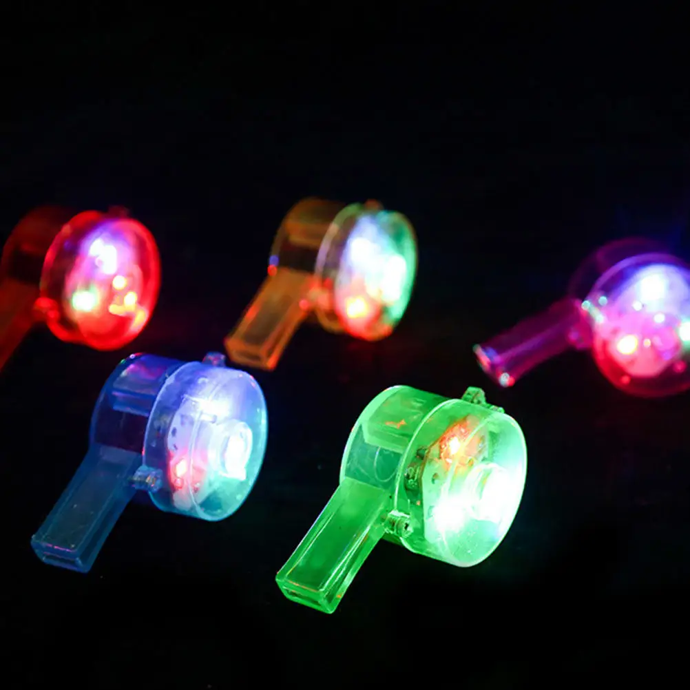 12Pcs Luminous Whistle Night Glow Party Supplies Flashing Light Up Cheer for Bachelor Girl Night Out Bar Rave Celebration
12Pcs Luminous Whistle Night Glow Party Supplies Flashing Light Up Cheer for Bachelor Girl Night Out Bar Rave Celebration