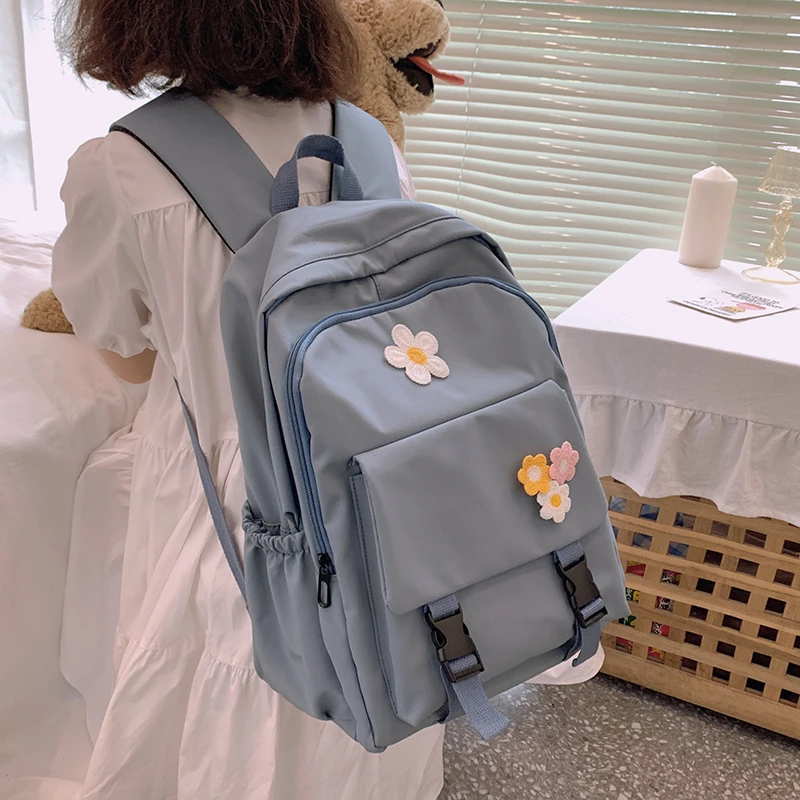 2022 Simple Flower Women School Bag For Teenager Girls School Backapck Female Anti-Theft Fashion Backpack Nylon Women Backpack
2022 Simple Flower Women School Bag For Teenager Girls School Backapck Female Anti-Theft Fashion Backpack Nylon Women Backpack